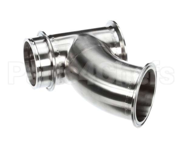 154351 Groen Elbow 45 Deg 3 Tri-Clamp