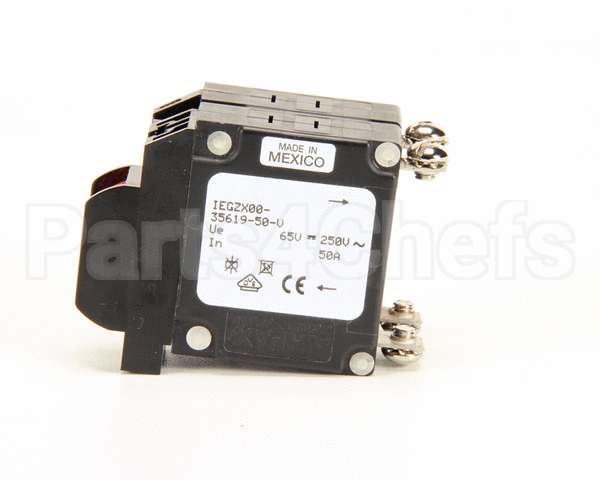 15480 Nieco Switch, Rocker, 50A 2 Pole, Panel Mount