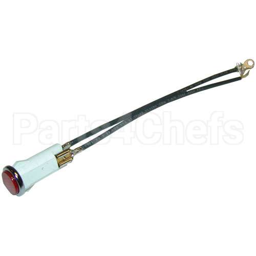 156111 Compatible Star Signal Light 1/2" Red 250V