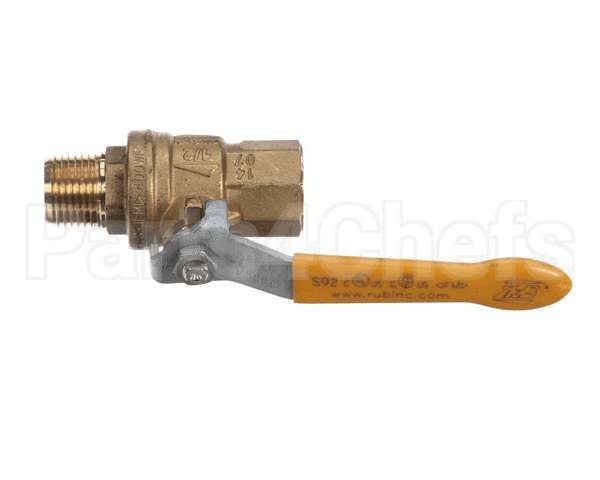 156478 Groen Mpt To Fpt Brass Ball Valve 1/2 Npt