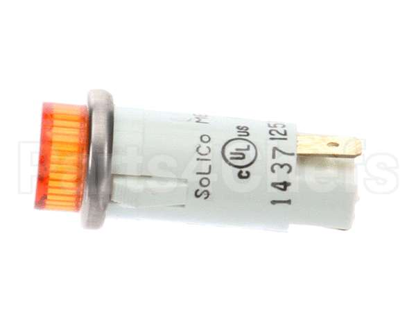 15709 Blodgett Light, Ind. 125V Amber, Round