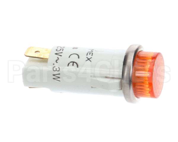 15709 Blodgett Light, Ind. 125V Amber, Round