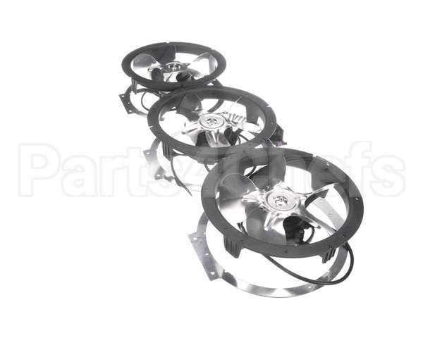 161007 Norlake 3-Fan Retrofit Fan Kit 8 Blade