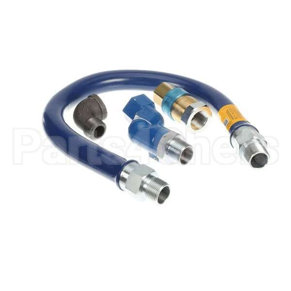 16100BPQS36 Compatible Dormont 1Dia., 36 Blue Hose, Snapfast, Swivel M