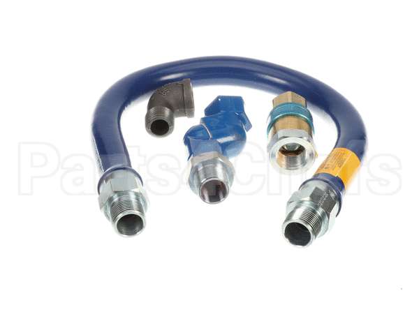 16100BPQS36 Dormont 1 Dia., 36 Blue Hose, Snapfast, Swivel M