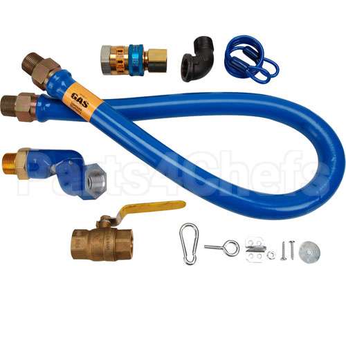 16100KITS-48 Compatible Dormont Connector, Gas, Kit, 1" X 48"