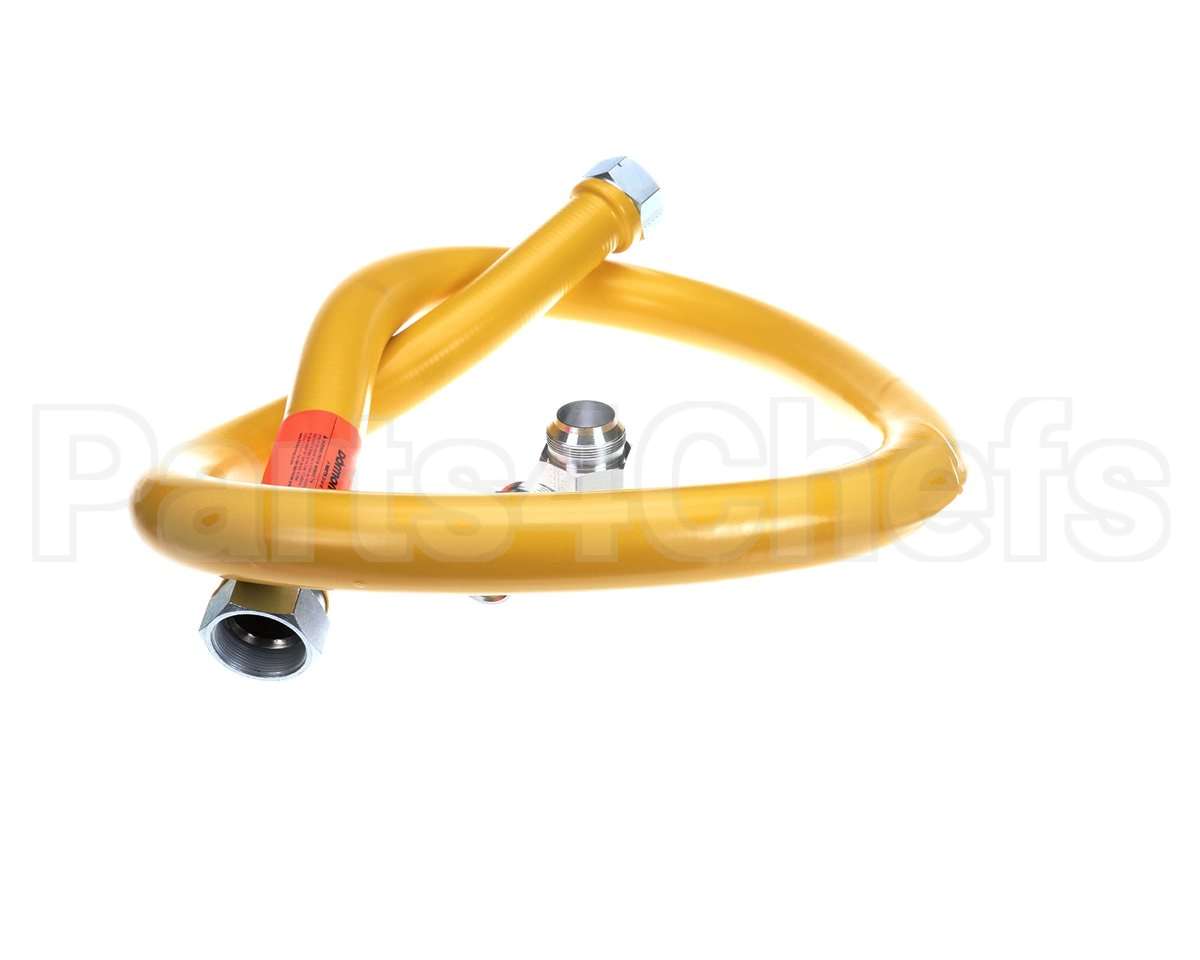 16125NPFS72 Dormont Stationary Gas Connector, 1-1/4 Dia., 72