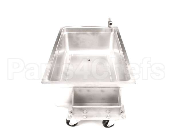 164057 Henny Penny Assembly-Drn Pan Casters Eeg/Lvg