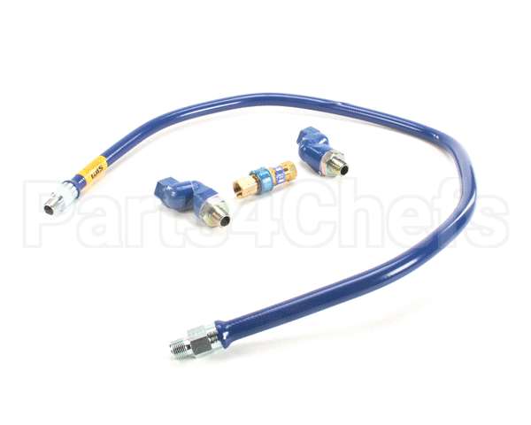 1650BPQ2S60 Dormont 1/2 Dia., 60 Blue Hose, Snapfast, 2 Swiv