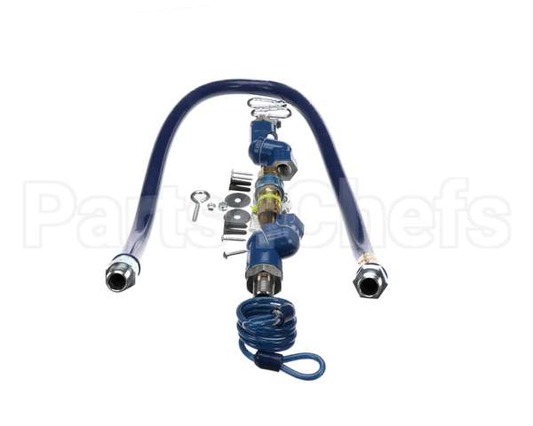 1650BPQ2SR48 Dormont 1/2 Dia., 48 Blue Hose, Snapfast, 2 Swiv