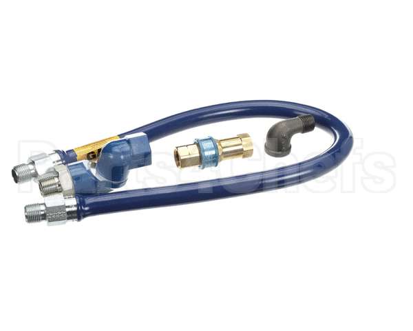 1650BPQS36 Dormont 1/2 Dia., 36 Blue Hose, Snapfast, Swivel