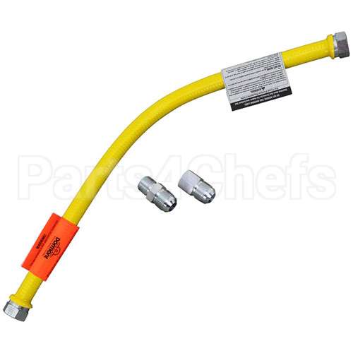 1650NPFS36 Compatible Dormont Coated Gas Connector 1/2" Mpt X 36"
