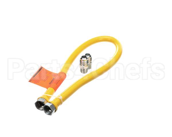 1650NPFS36 Dormont Stationary Gas Connector, 1/2 Dia, 36 L