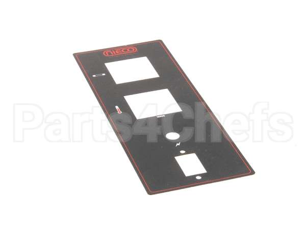 16608 Nieco Label, Front, Left Control Box