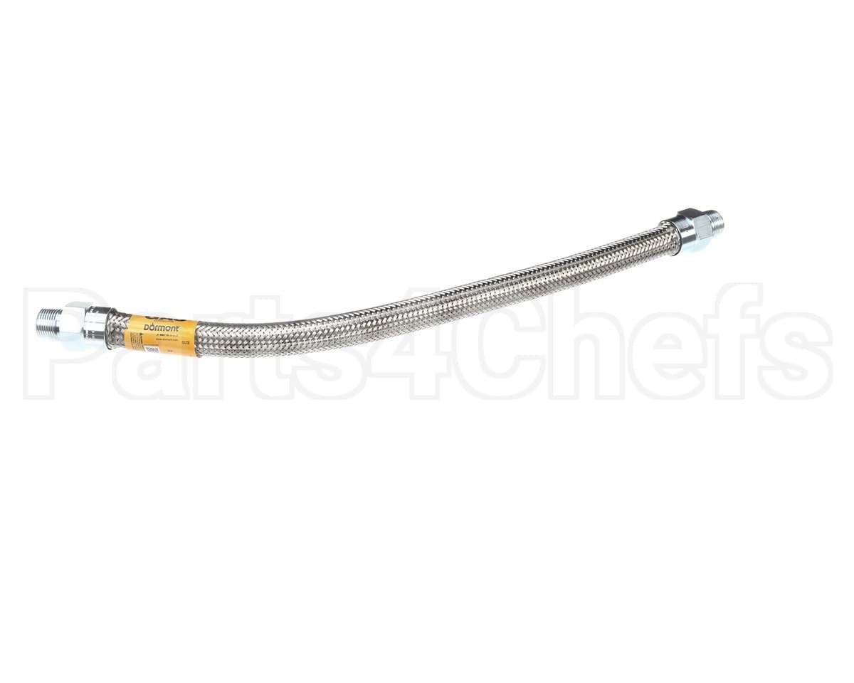 1675B24 Dormont Braided Gas Connector -- 3/4 Dia., 24 L