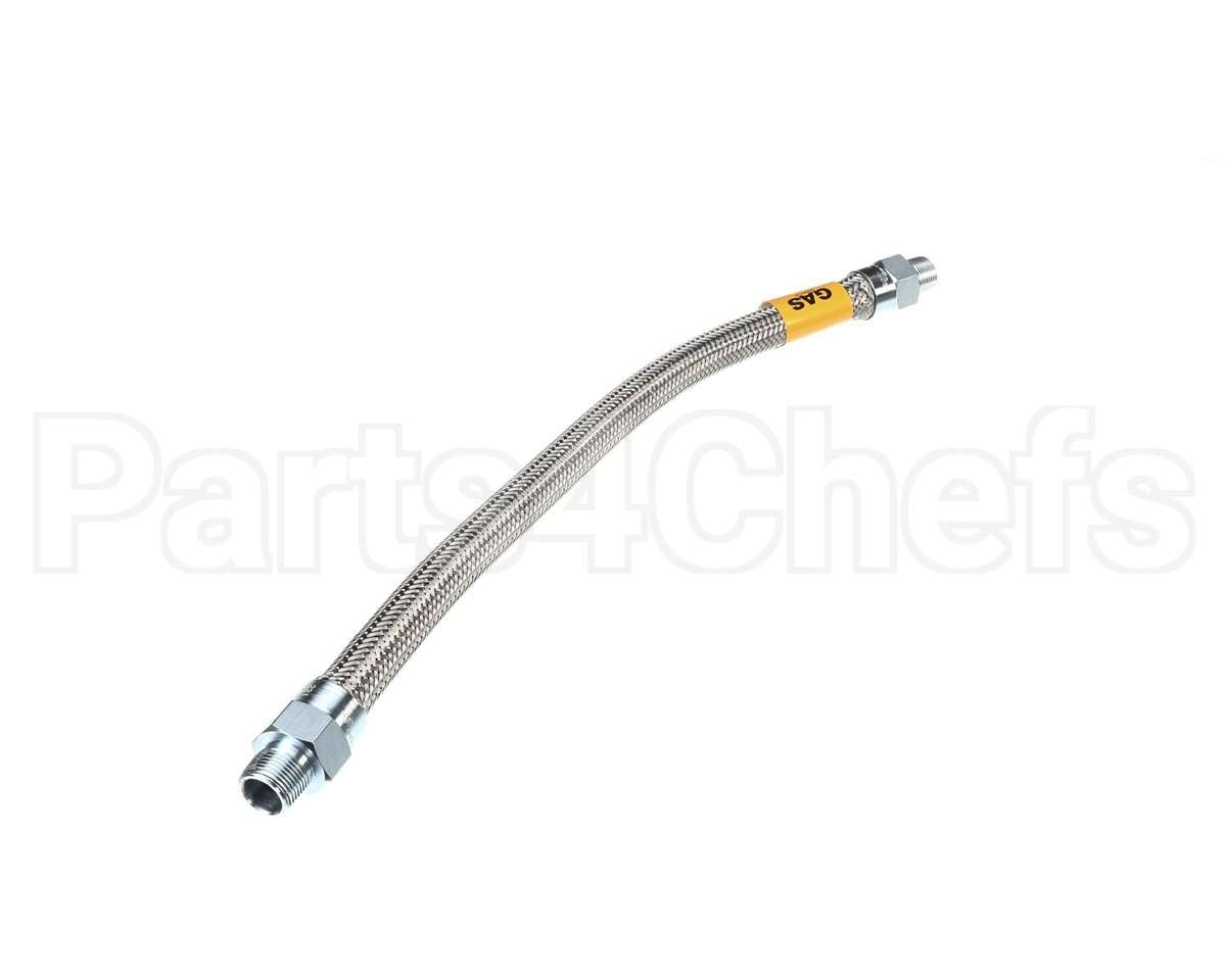 1675B24 Dormont Braided Gas Connector -- 3/4 Dia., 24 L