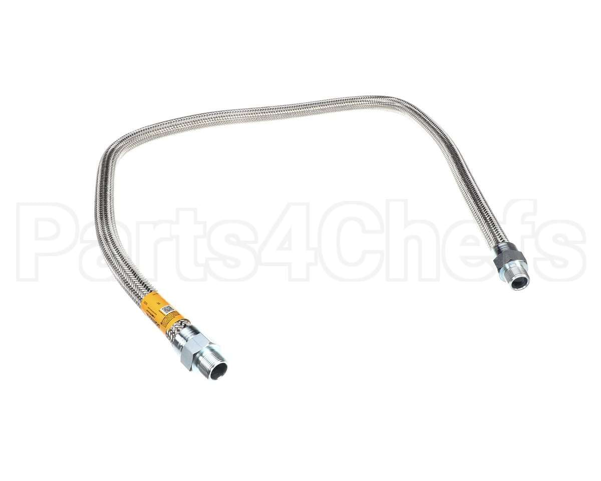 1675B60 Dormont Braided Gas Connector -- 3/4 Dia, 60 L