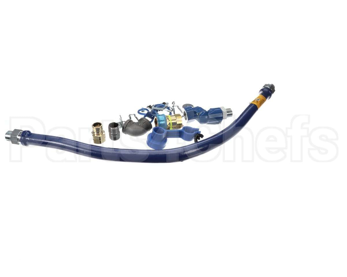 1675BPQSR36 Dormont 3/4 Dia., 36 Blue Hose, Snapfast, Swivel