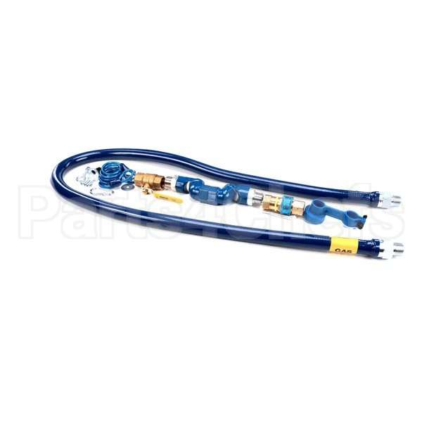 1675KIT2S72 Compatible Dormont 3/4Dia., 72 Blue Hose, Snapfast, 2 Swiv