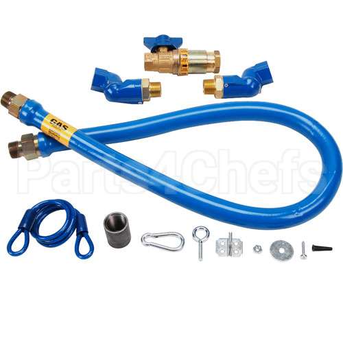1675KITCF2S-48 Compatible Dormont Kit, Gas Hose (3/4X48")