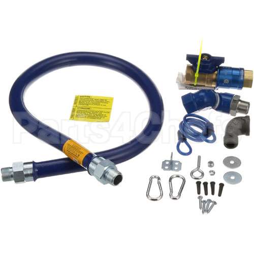 1675KITCFS48 Compatible Dormont Delux Gas Connector 3/4" Pipe 48" Length