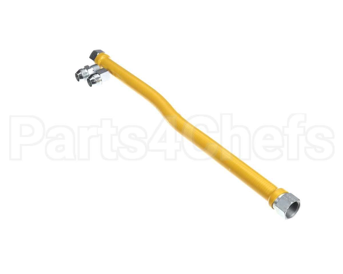 1675NPFS24 Dormont Stationary Gas Connector, 3/4 Dia., 24 L