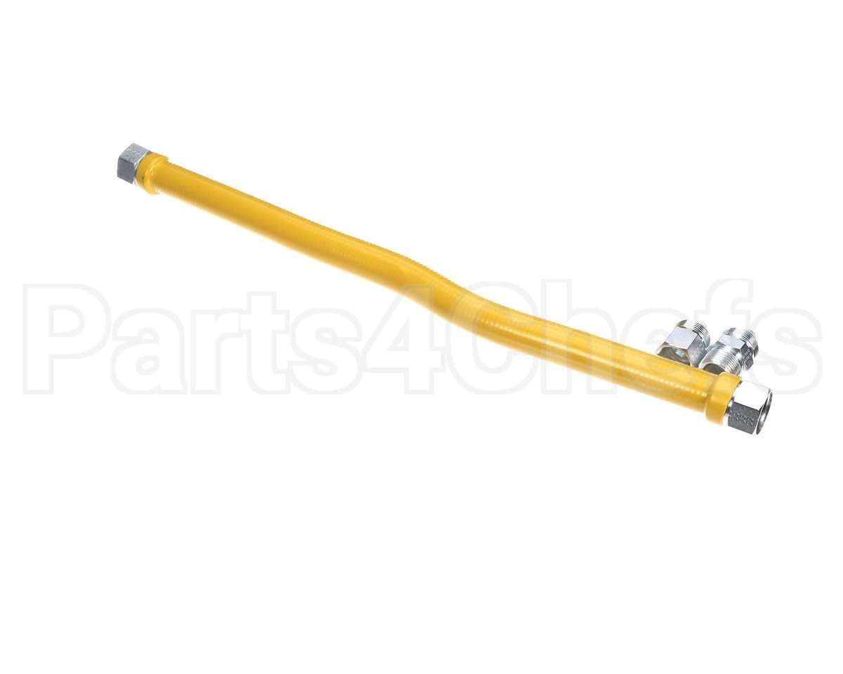 1675NPFS24 Dormont Stationary Gas Connector, 3/4 Dia., 24 L