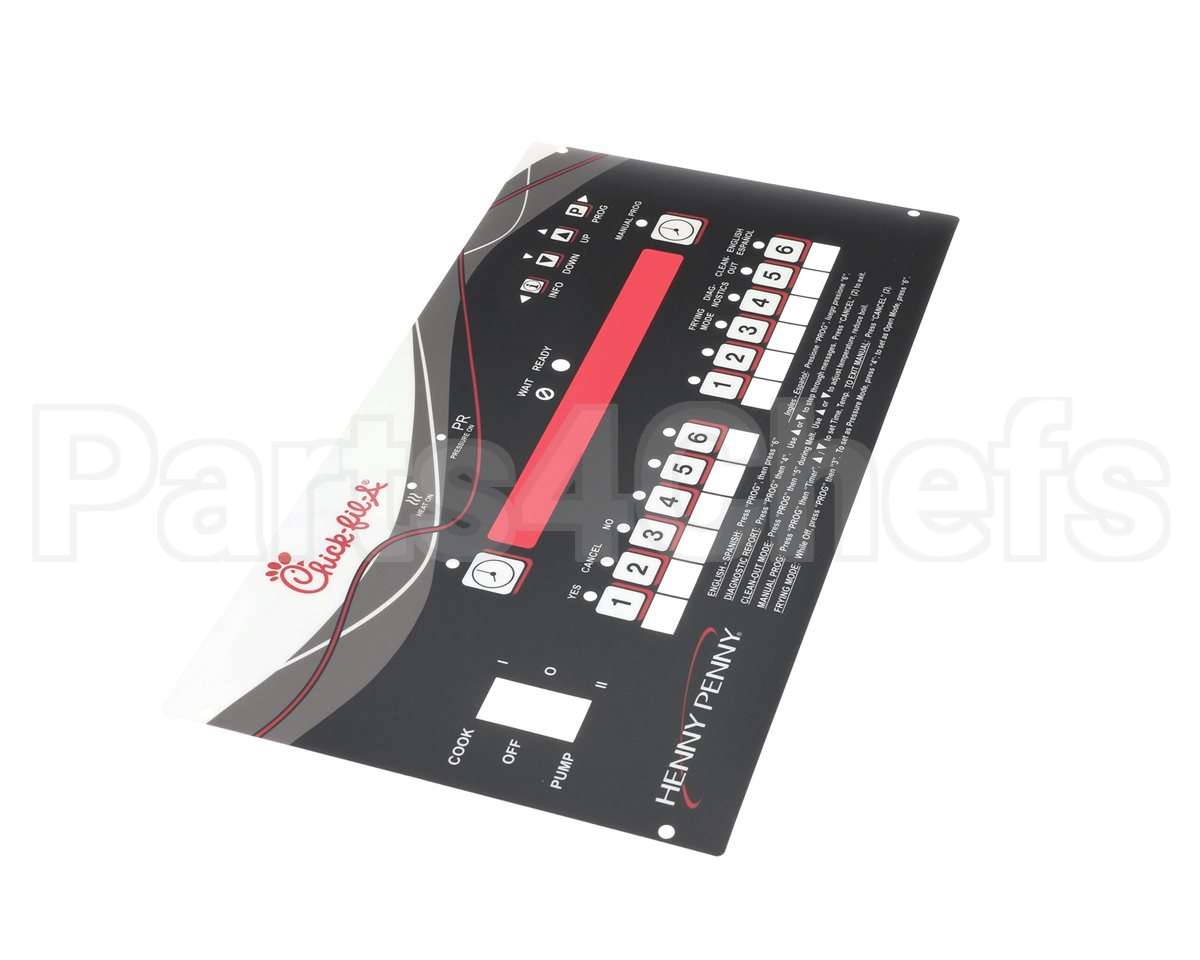 168300 Henny Penny Hybrid Control Decal