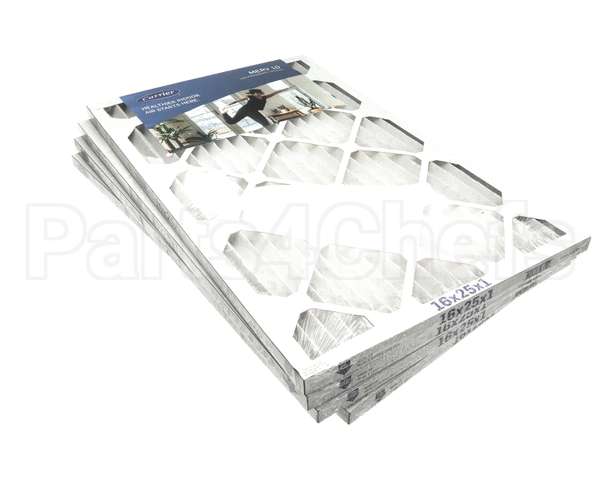 16X25X1-M10-C-P4 Carrier Merv 10 1" Filter Pack