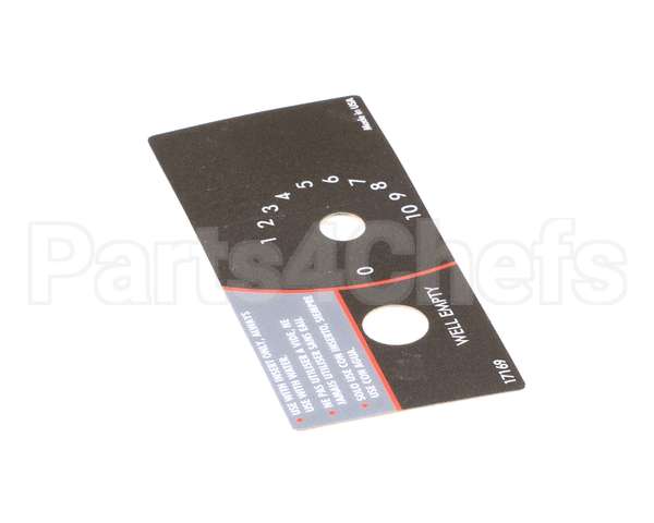 17169-1 Vollrath Label Control