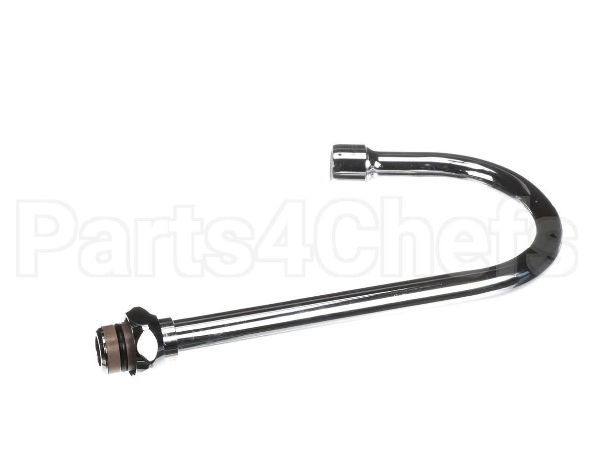179X-A22 T&S Brass 4-3/8 Swivel Gooseneck, B-0199-01 2.2 Gp