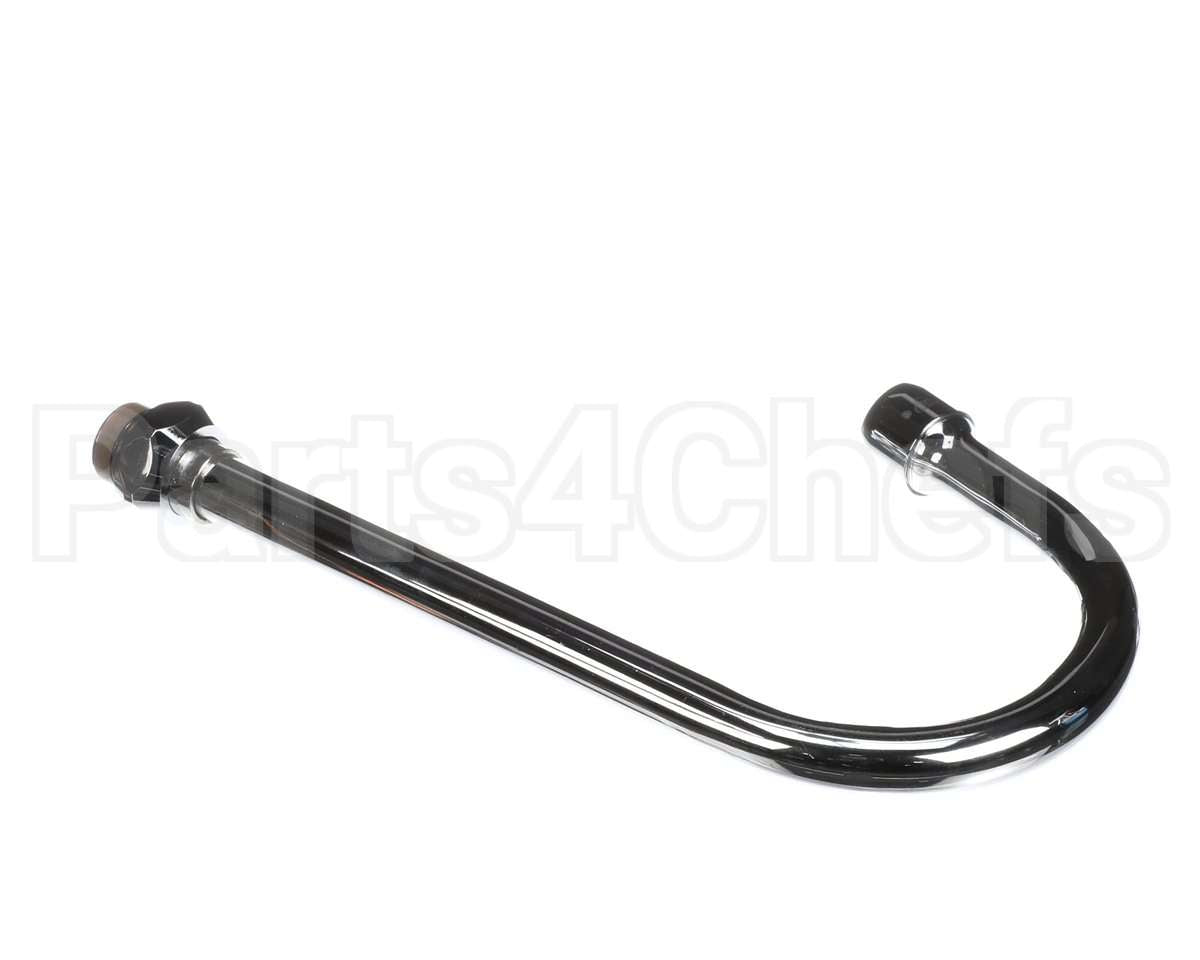 179X-A22 T&S Brass 4-3/8 Swivel Gooseneck, B-0199-01 2.2 Gp