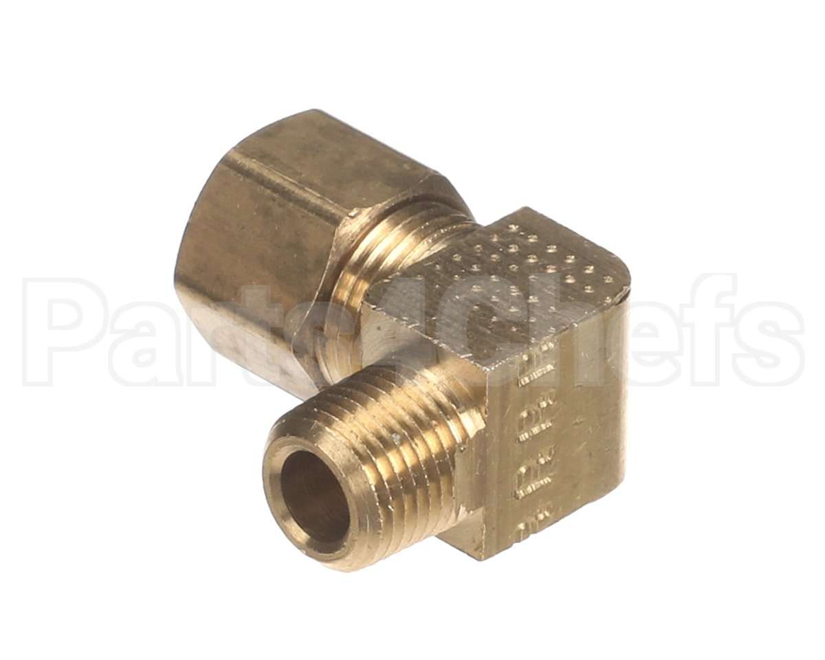 18044 Nieco Elbow, Brass Male, 5/16" Tube