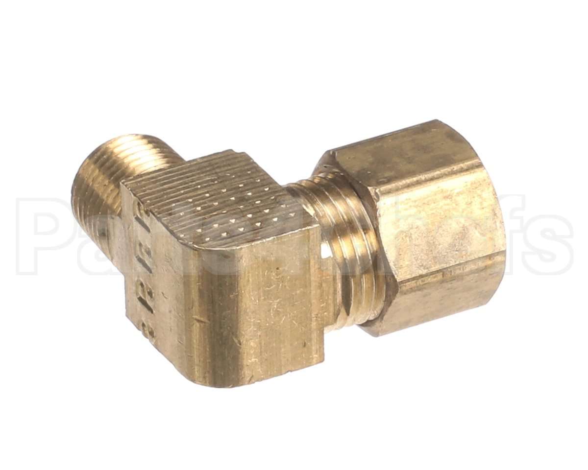 18044 Nieco Elbow, Brass Male, 5/16" Tube