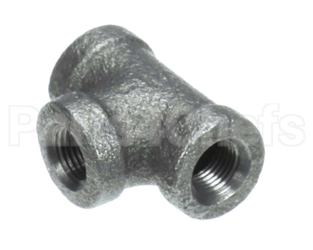 1813900000 Jade Tee, 1/8 X 1/8 X 1/8 Blk 150#