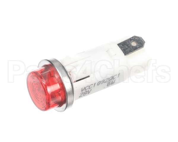 18265 Blodgett Light, Ind. 28V Red, Round