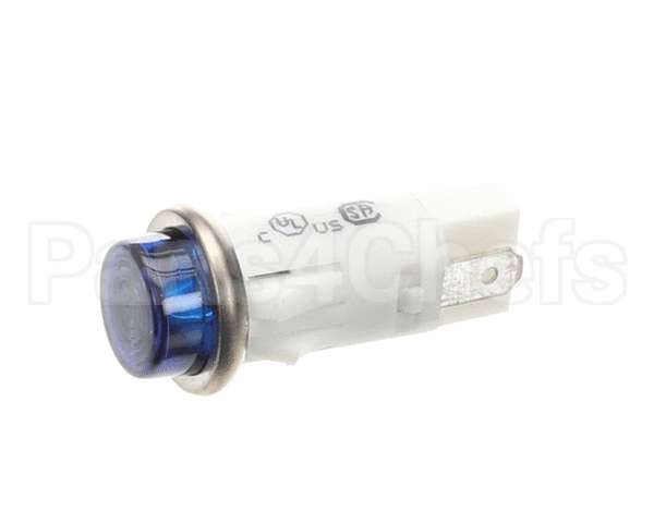 18266 Blodgett Light, Ind. 125V Blue, Round
