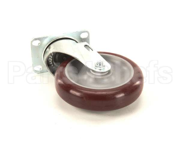 18301-5224 Carter Hoffmann 5 Swivel Red Poly Delrin
