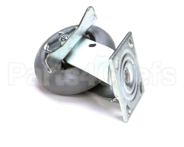 18301-6435 Carter Hoffmann 6" Grey Swivel W/Brk Rubb