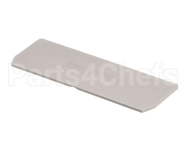 18687 Nieco End Cover, 2 X 4Mm - Gray