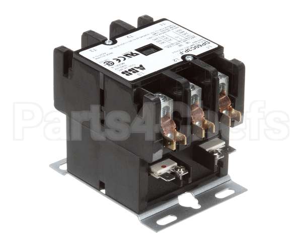 18A103 Ultrafryer Contactor, Mechanical 3 Pole 60 Amp 24V