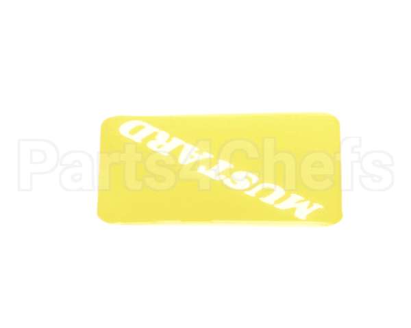 19-420-0003 Wunder-Bar Mustard Label