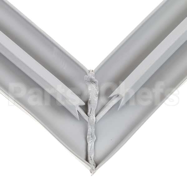 2-777 Continental Refrigeration Gasket, Half Door (29 3/4 X 27 9/16) Rol