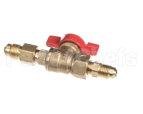 2.5450 Synesso Assembly, Steam Ball Valve Red Handle An