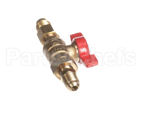 2.5450 Synesso Assembly, Steam Ball Valve Red Handle An