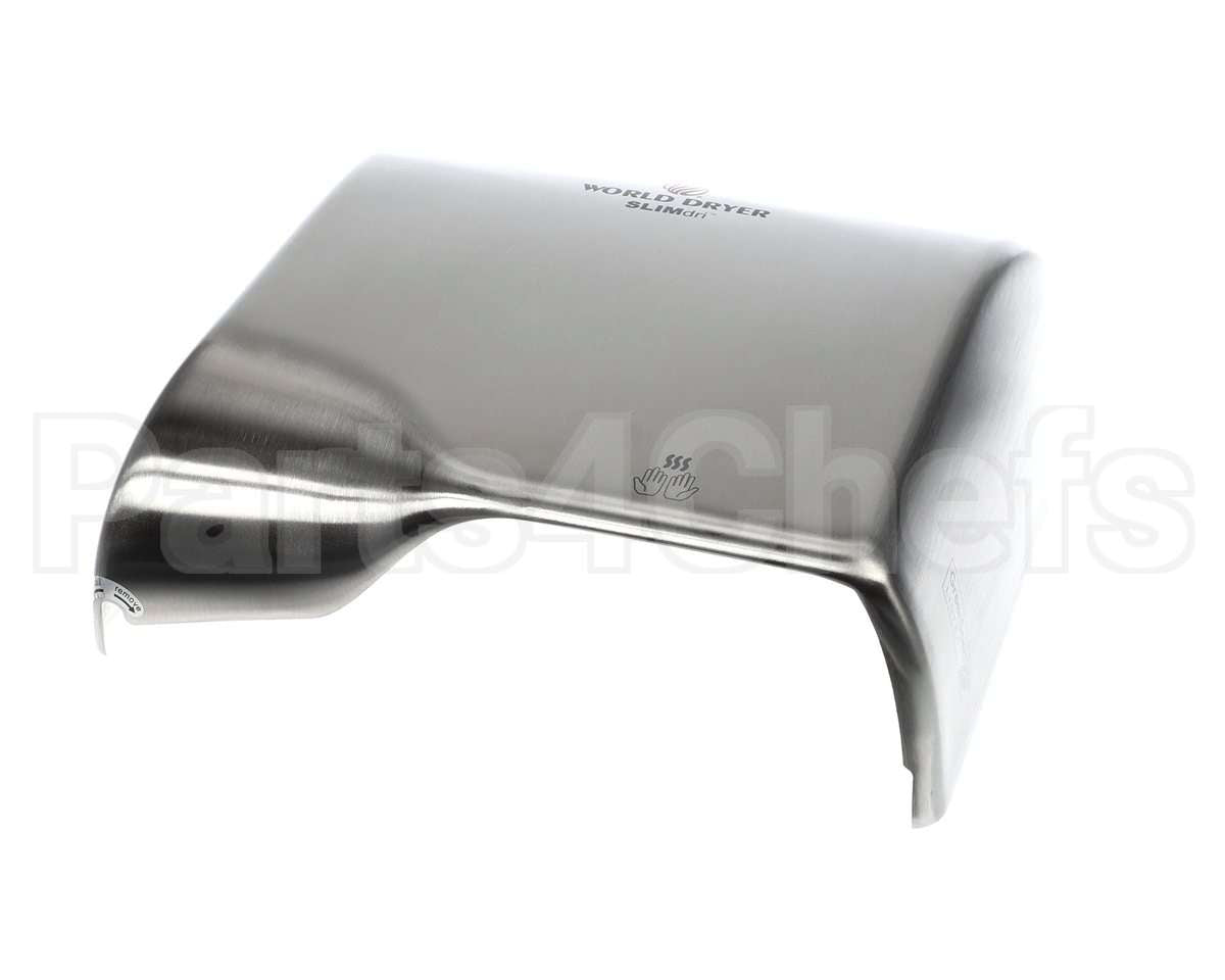 20-L973 World Dryer Slimdri Cover Assembly Ss Brsh Sat