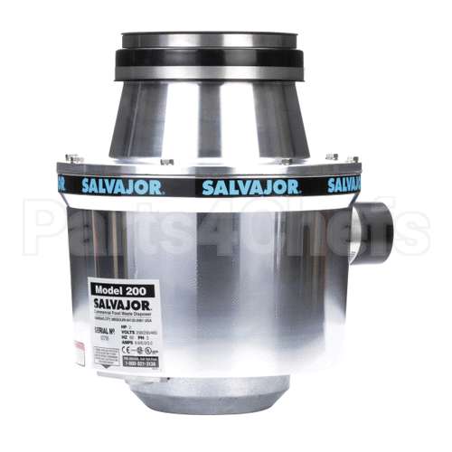 2007 Salvajor Disposer 200 208-230/460V 3Ph