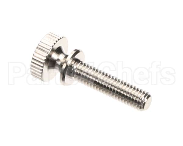 201719 Follett Screw, Knurl Thumb, 10-32 X 3/4, Br Nick