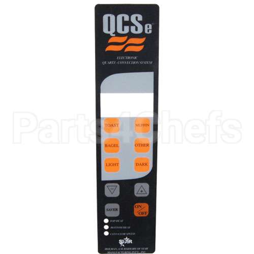 201813 Compatible Holman Label, Control Panel, Qcse