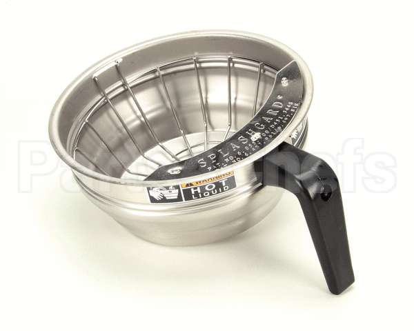 20216.0000 Bunn Funnel Assembly, Sst-Blk Hdl(7.12